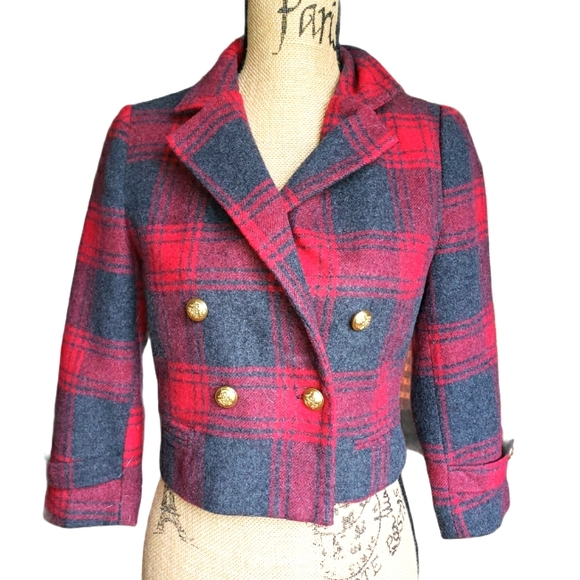 Plaid Coat - Picture 1 of 9